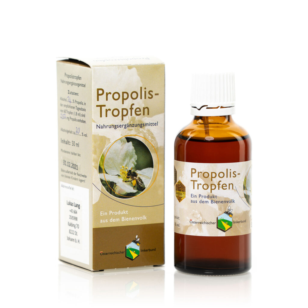 Propolis Tropfen Weingut Wolfgang Lang
