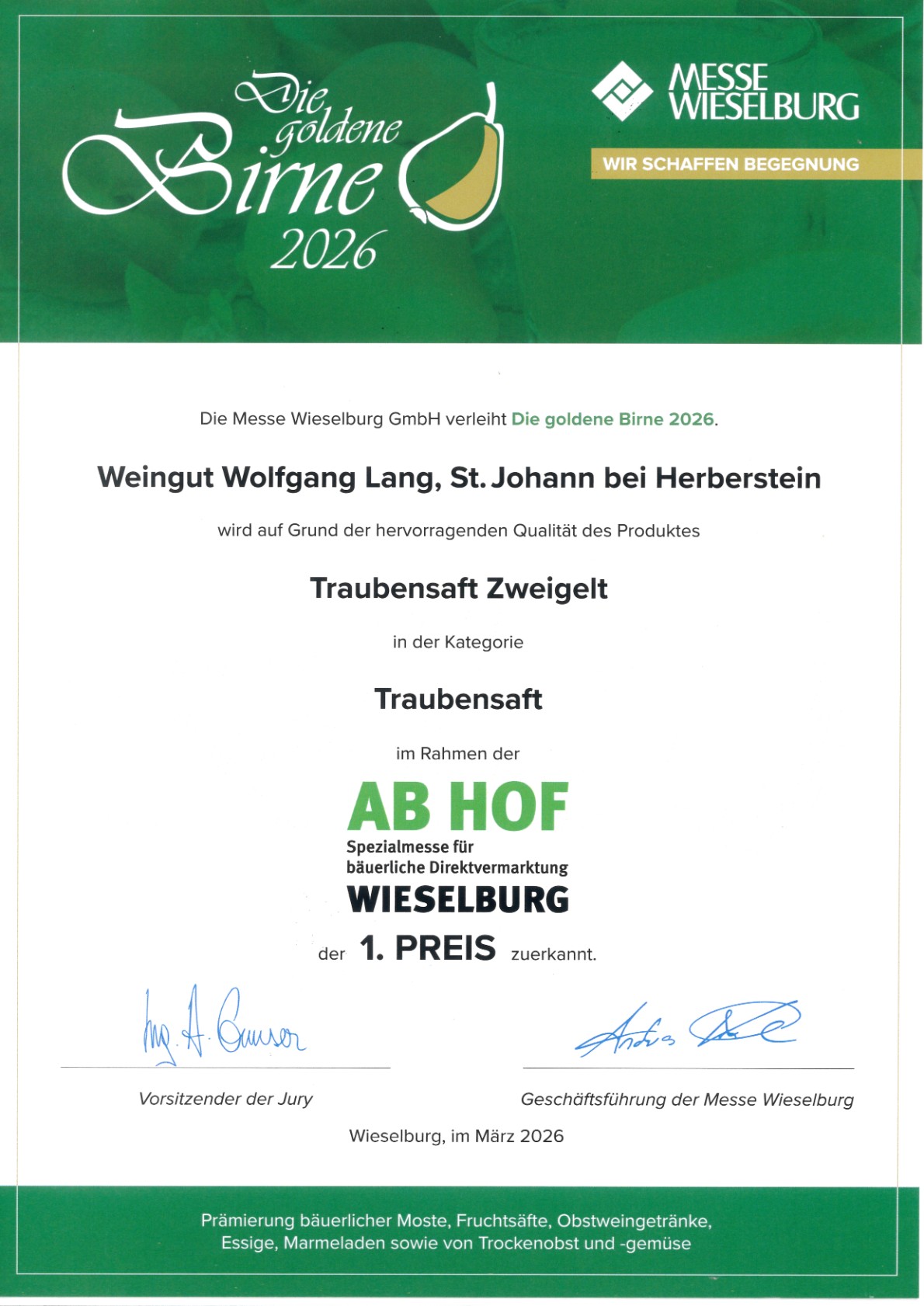 Traubensaft Zweigelt – Bild 3